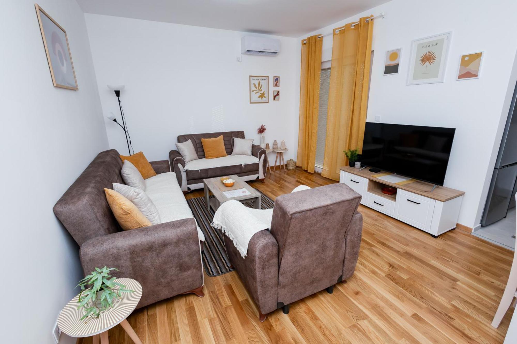 Elegant Escape Podgorica Apartment Luaran gambar